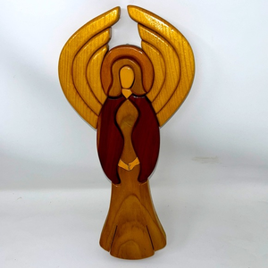 Vintage Angel Wood‎ Sculpture